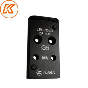 Steel red dot plate for Glock MOS | Leupold DPP footprint
