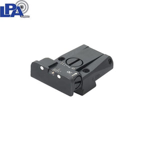 Tanfoglio Limited EAA Witness IWI Jericho Springfield P9 adjustable rear sight [9.5 mm] | with white dots