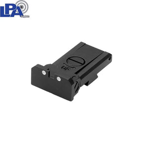 Tanfoglio [Match Stock & Custom] adjustable rear sight | with white dots