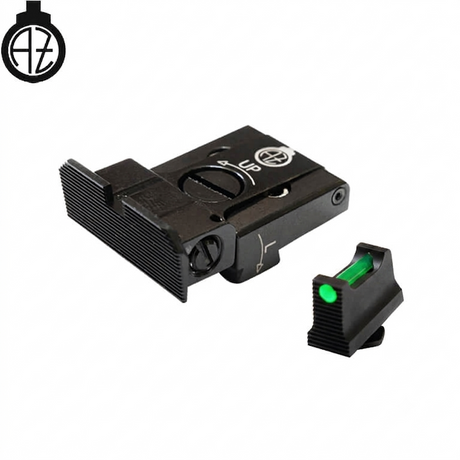 Walther PDP low adjustable sights with fiber optics | type