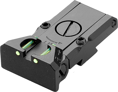 CZ TS 2 adjustable rear sight | fiber optic