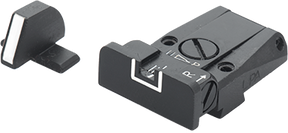 FN 502 adjustable sights | white lines