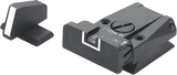 H&K P7 adjustable sights | white lines