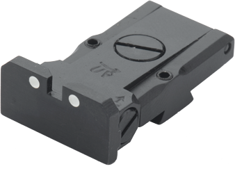 Magnum Research Desert Eagle adjustable rear sight | white dots
