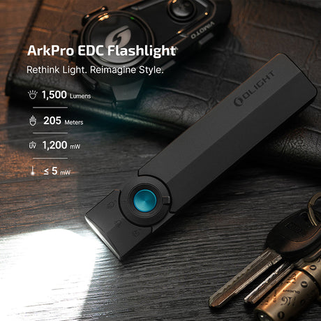 Olight ArkPro | flat 4-in-1 EDC flashlight | 1 500 lm