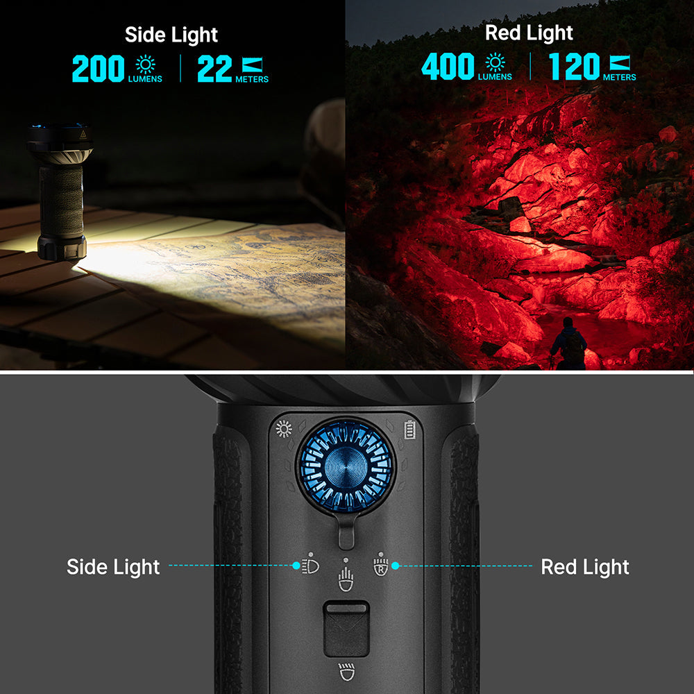 Olight Marauder 2 Mini | powerfull rechargeable flashlight | 10.000 lm