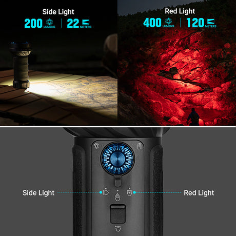 Olight Marauder 2 Mini | powerfull rechargeable flashlight | 10 000 lm