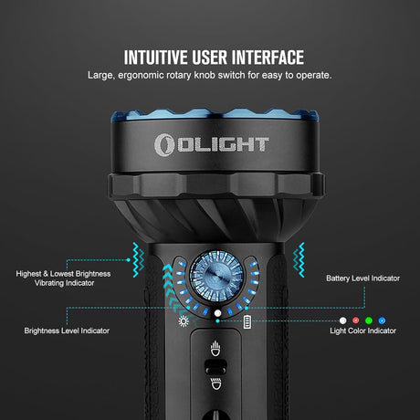 Olight Marauder Mini | multi-color rechargeable flashlight | 7 000 lm