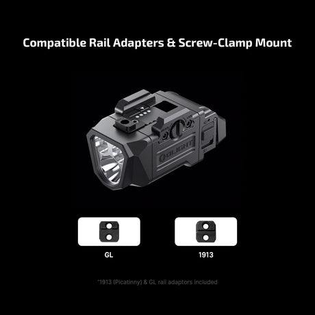 Olight PL X | pistol light | 1 200 lm