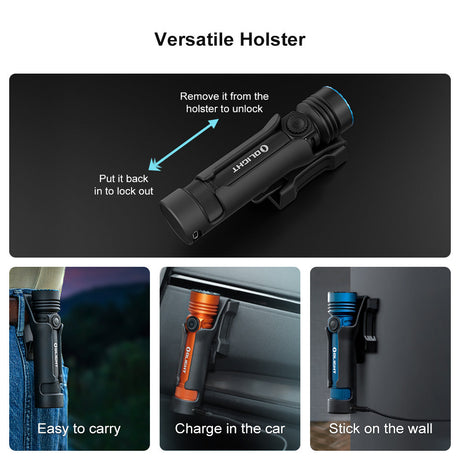 Olight Seeker 4 Pro | high-power flashlight | 4 600 lm