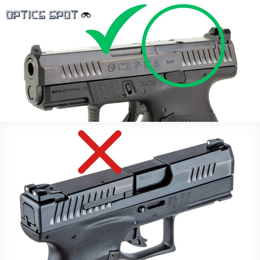 CZ P-10 Optics Ready plate | Vortex Razor footprint
