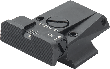 Smith & Wesson [Cal. 9 Cal. 40 3rd Gen & 1911E Cal. 45] adjustable rear sight | blank