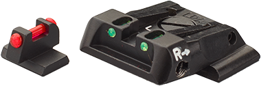 Smith & Wesson M&P adjustable sights | fiber optic